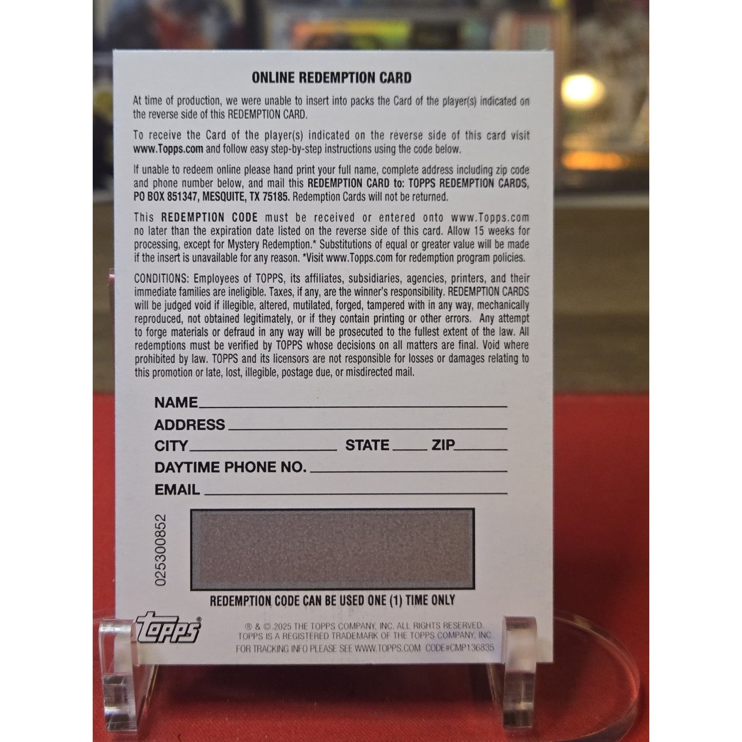 Marcelo Mayer Auto Relic Glitter 2025 Topps Baseball Holiday Mega