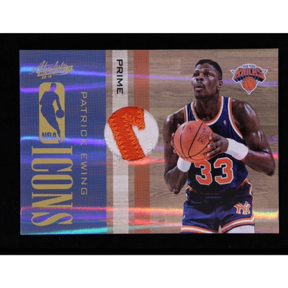 Patrick Ewing /10 Patch 2009-10 Absolute Memorabilia Nba Icons Prime Materials