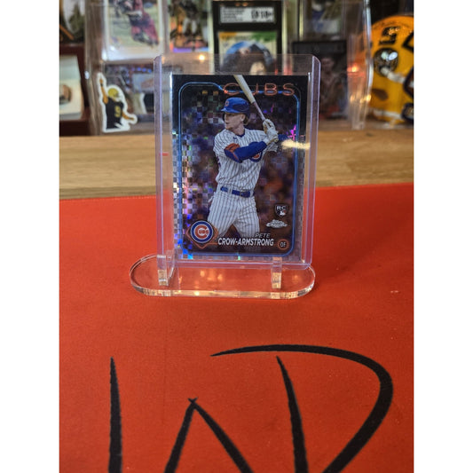 2024 Topps Chrome - Pete Crow-Armstrong #16 X-Fractor (RC)