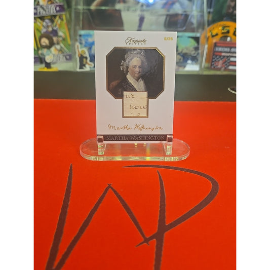 Martha Washington /25 Handwritten Relic 2023 Keepsake Edition