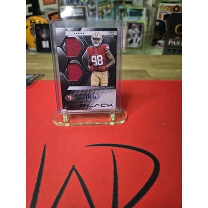 Mykel Williams /99 RC 2025 Panini Black - RPA #140