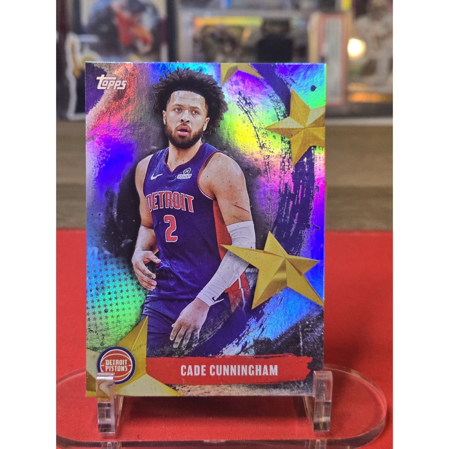 2025-26 Topps - Stars of Nba Cade Cunningham #SA-14 Rainbow Foilboard