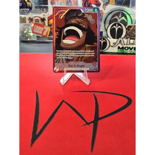 One Piece Gol. D. Roger Alternate Art Carrying on His Will Foil OP13-003
