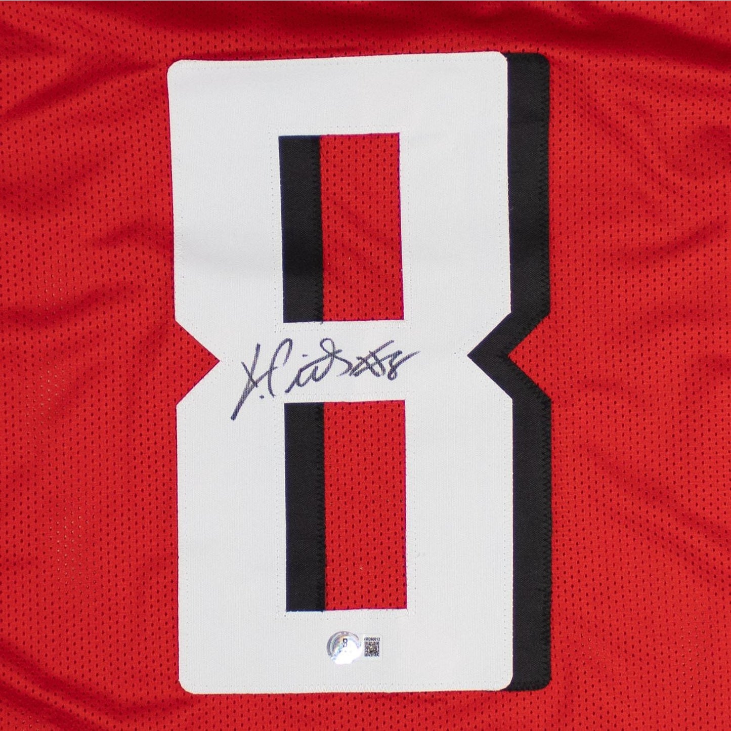 Kyle Pitts Signed Custom Jersey Beckett