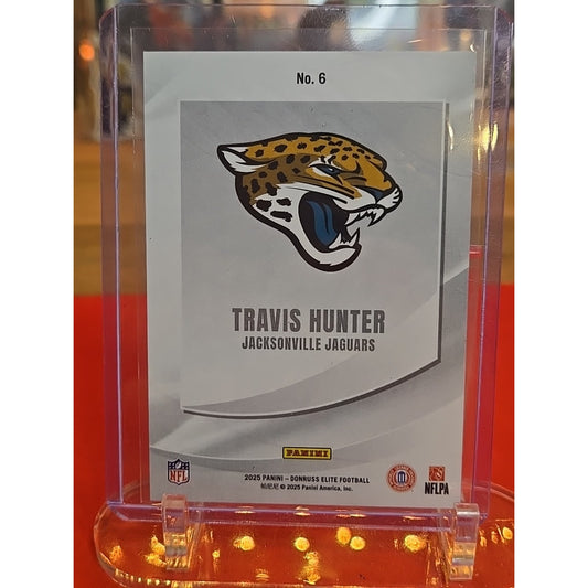 Travis Hunter 2025 Donruss Elite RC Elitist /799 JAGUARS WR/CB
