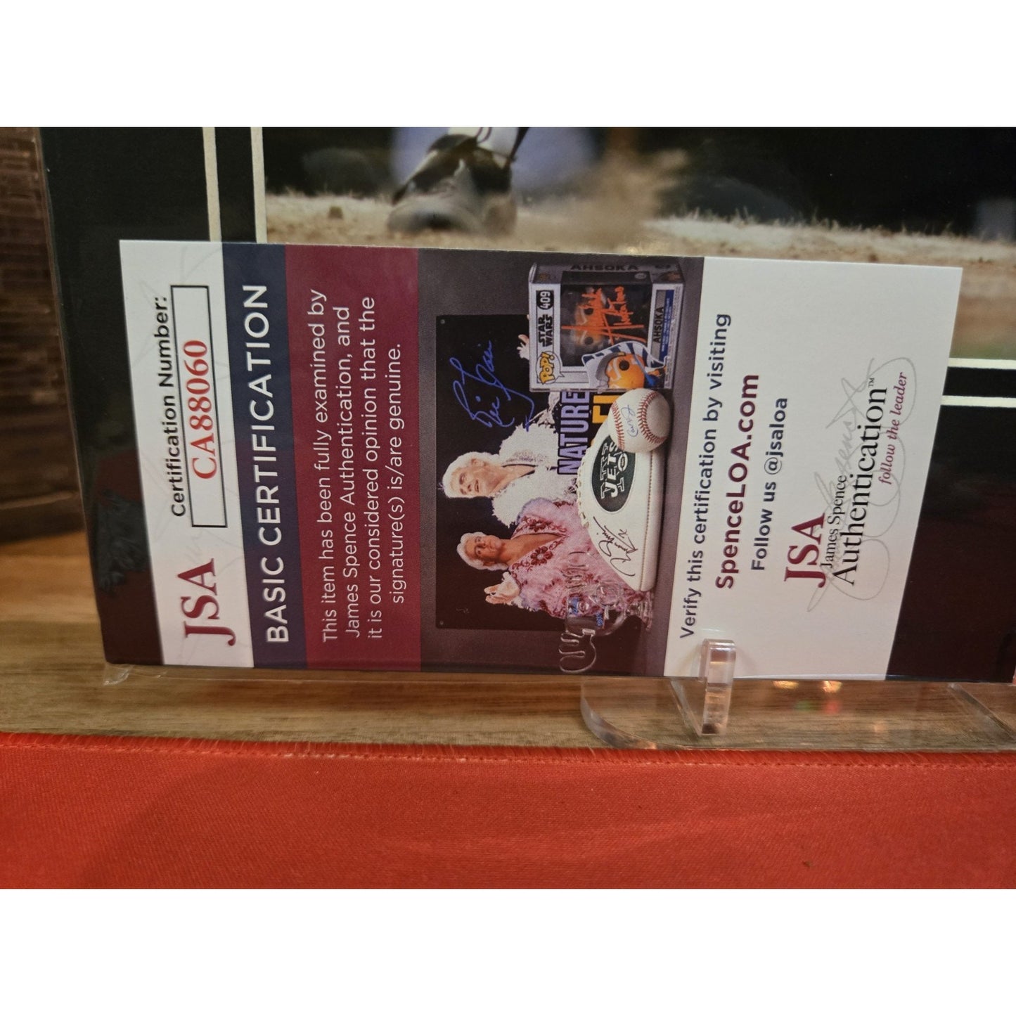 Reggie Jackson JSA Aut Signed 400 H.R.Club Cachet Envelope 14x18 Matted Display