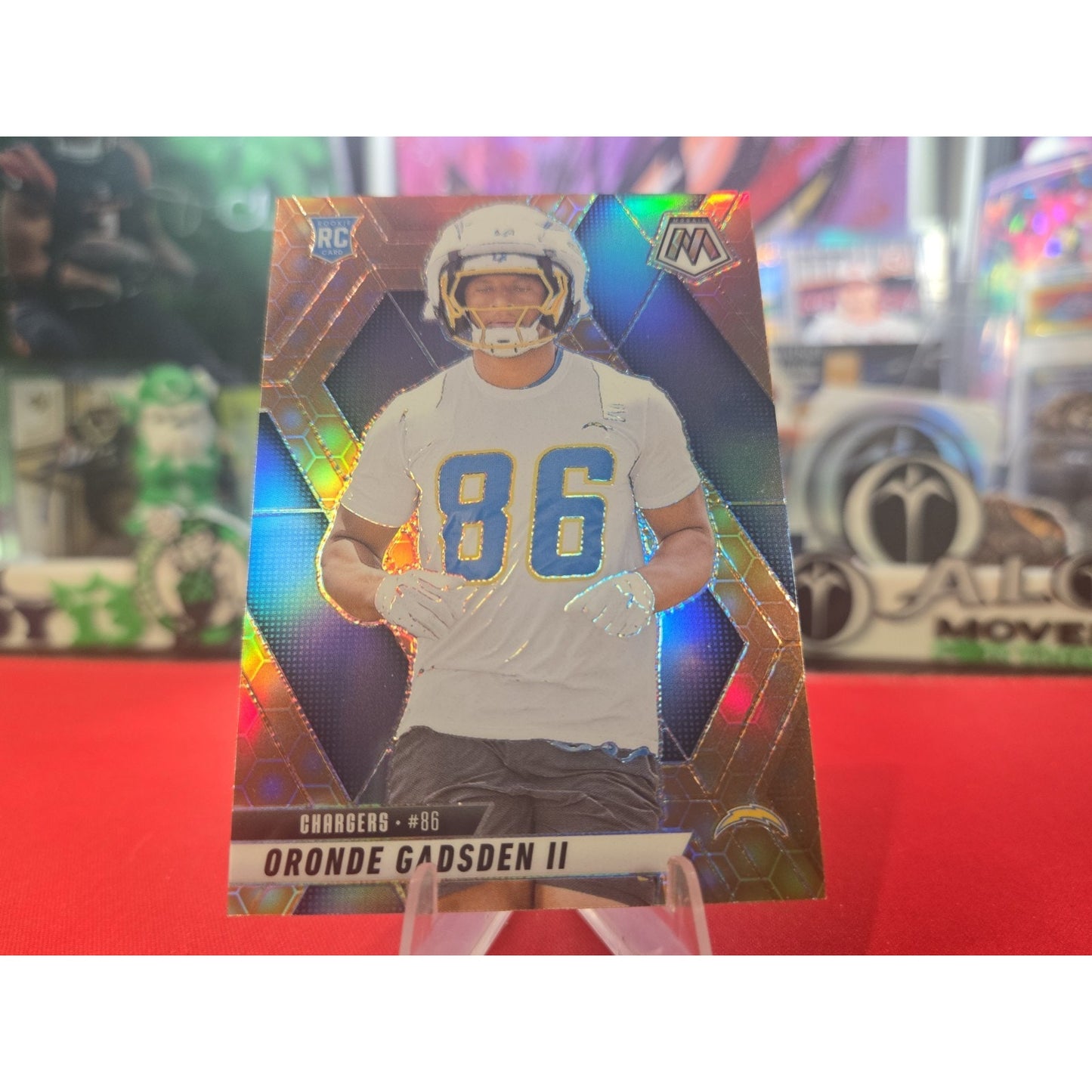 Oronde Gadsden II Honeycomb Case Hit 2025 Panini Mosaic Rookie Prizm