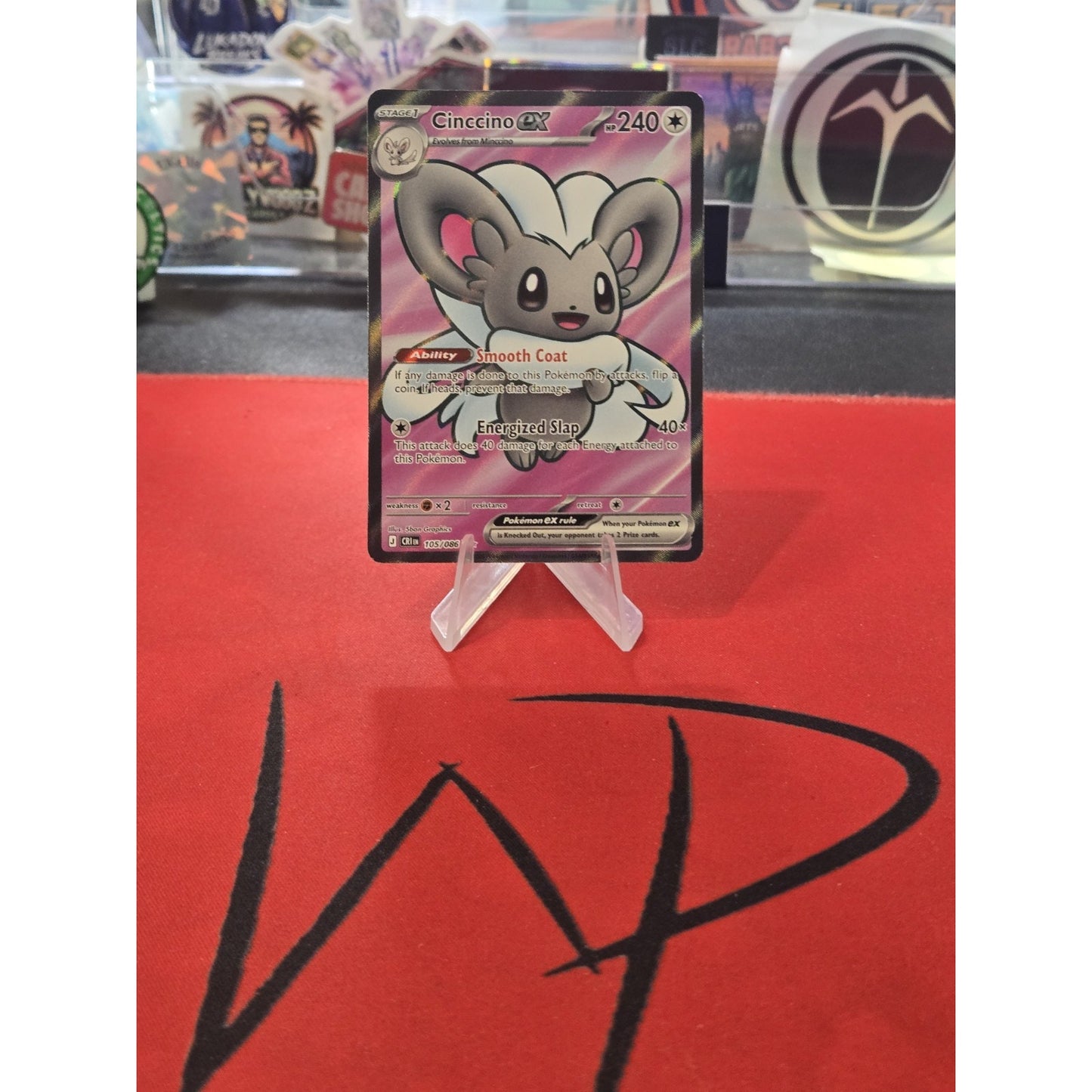 Pokémon TCG - Cinccino EX - Chaos Rising 105/086