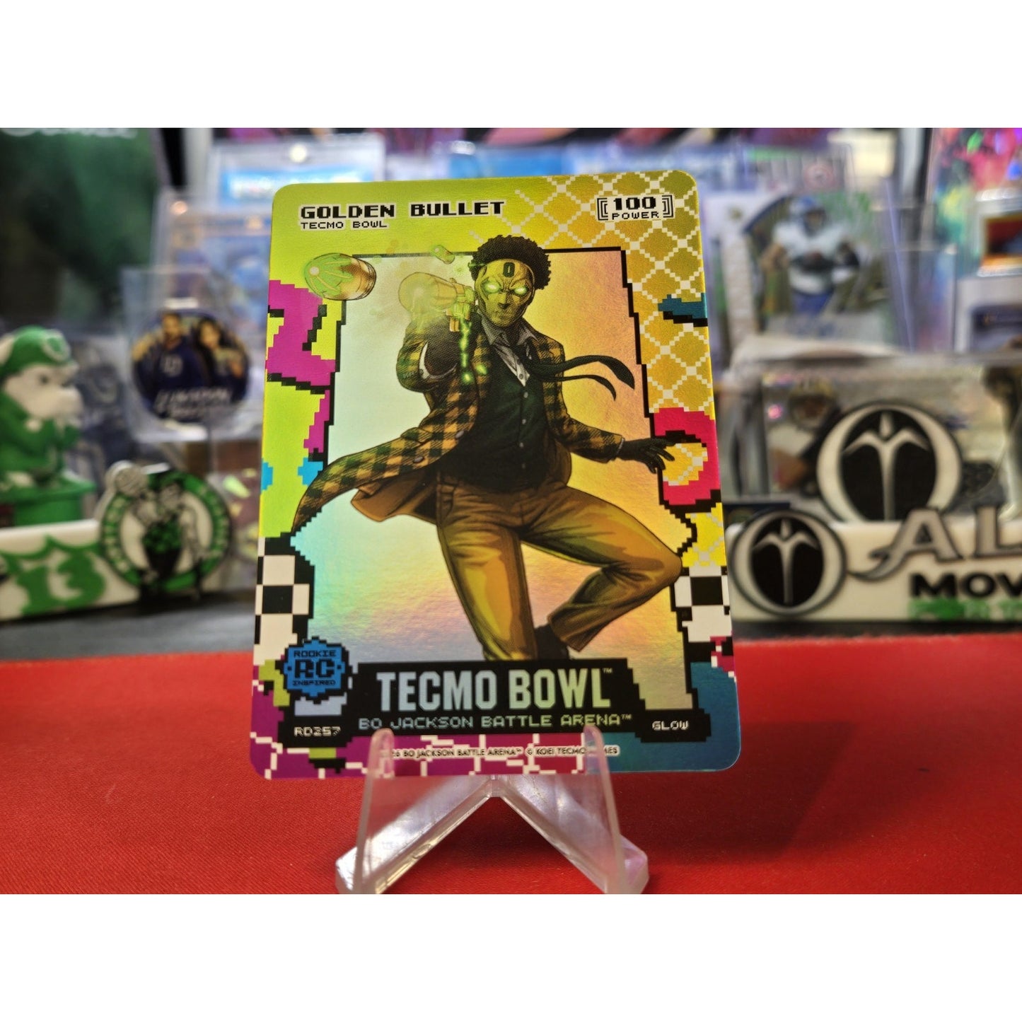 Golden Bullet 2026 Bo Jackson Battle Arena Tecmo Matthew Golden 80's 8 Bit Rad