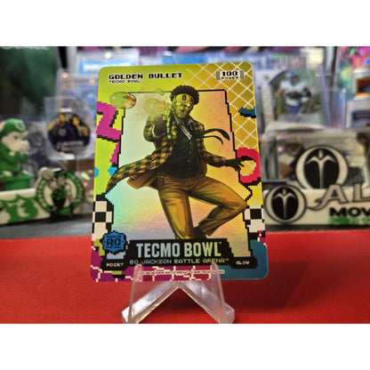 Golden Bullet 2026 Bo Jackson Battle Arena Tecmo Matthew Golden 80's 8 Bit Rad