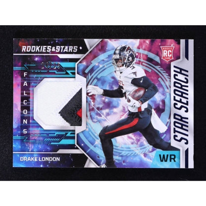 Drake London /25 Auto 2022 Panini Rookies & Stars Star Search #SS-DL