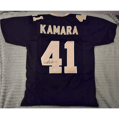 ALVIN KAMARA Autographed Custom Jersey - BECKETT CERTIFIED