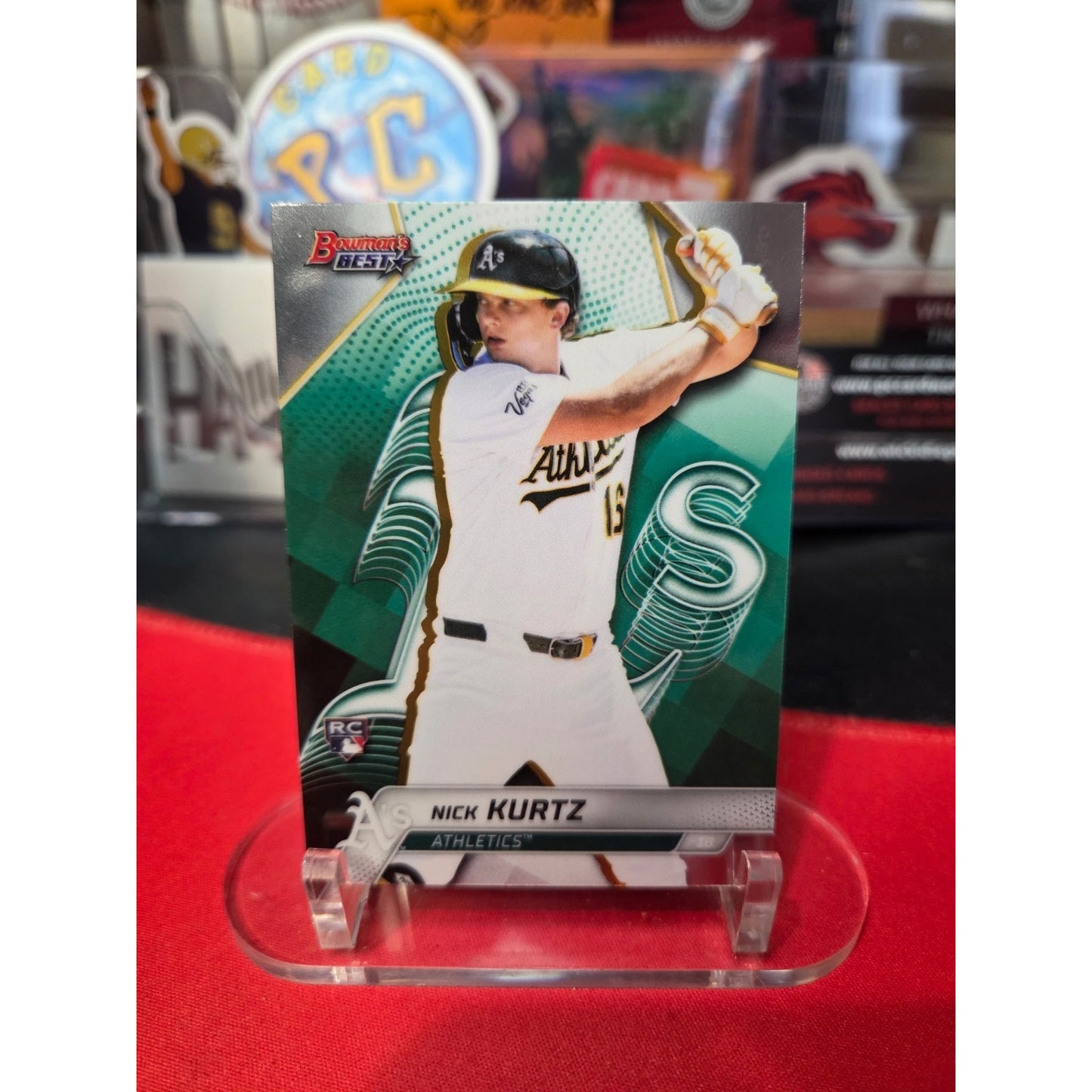 2025 Bowman’s Best Nick Kurtz Rookie #42 Athletics (RC)