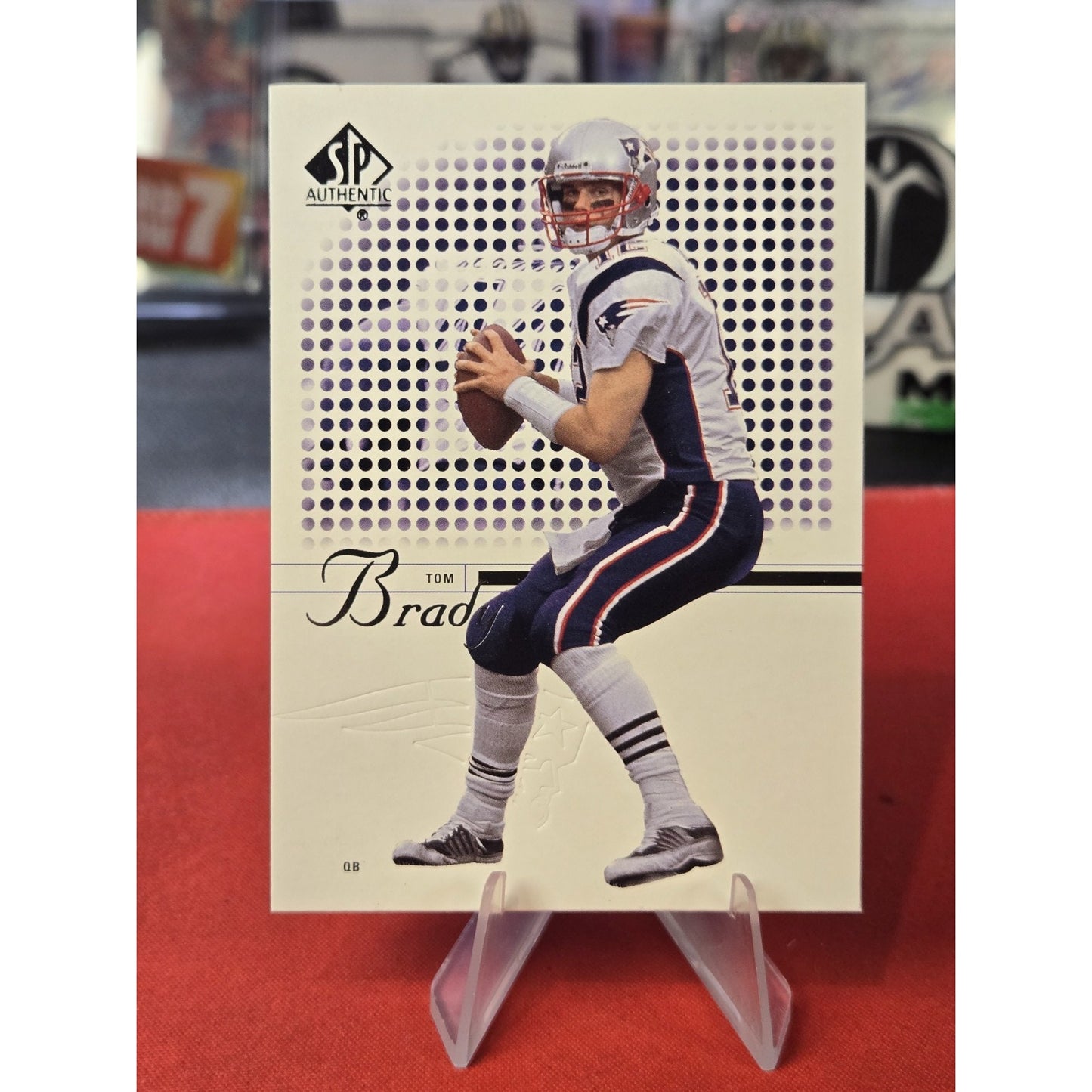 Tom Brady 2002 SP Authentic #1