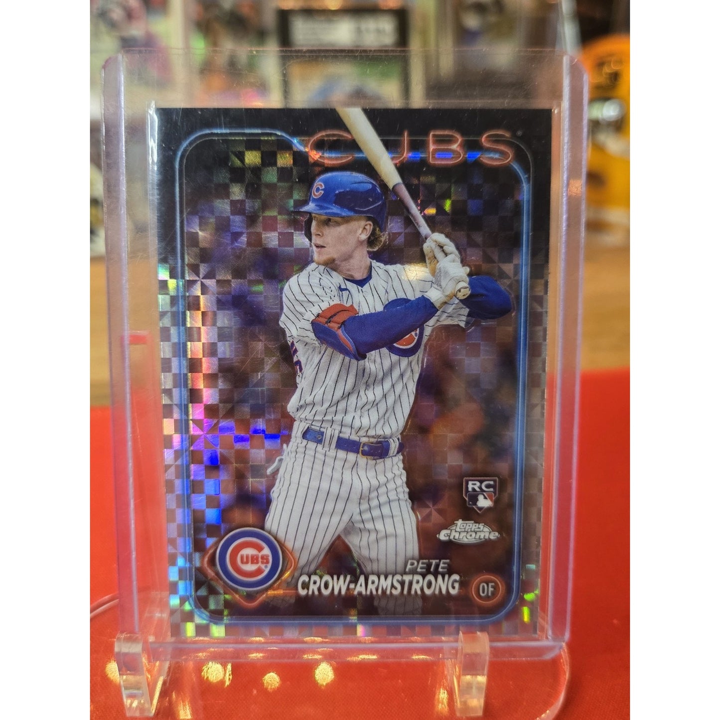 2024 Topps Chrome - Pete Crow-Armstrong #16 X-Fractor (RC)