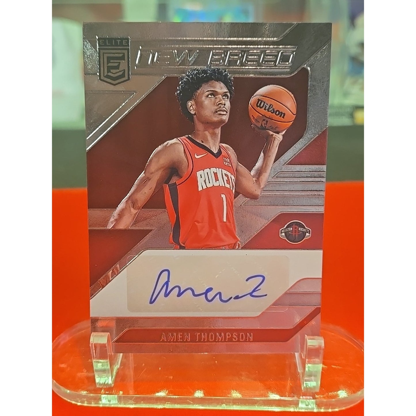 Amen Thompson Auto Rc 2023-24 Donruss Elite - New Breed Autographs NB-ATH