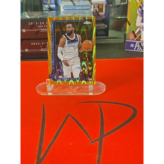 2025-26 Topps Chrome NBA (Gold) Mike Conley /50 Timberwolves