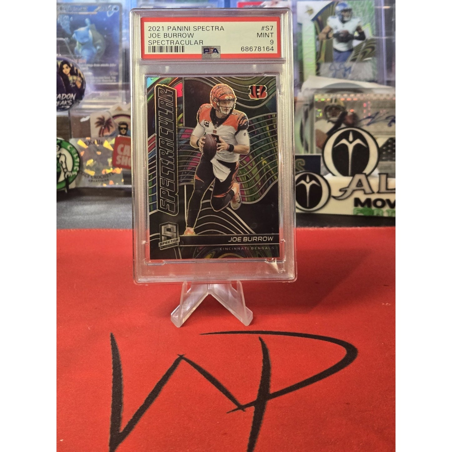 Joe Burrow /99 2021 Panini Spectra - Spectracular PSA 9