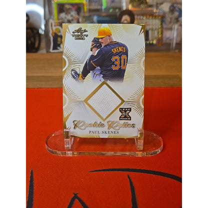 2023 Leaf Trinity Mega Box - Rookie Relics Paul Skenes #RR-41 (MEM, RC)