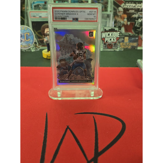 Downtown PSA 10 Gardner Minshew II -2020 Panini Donruss Optic DT-18