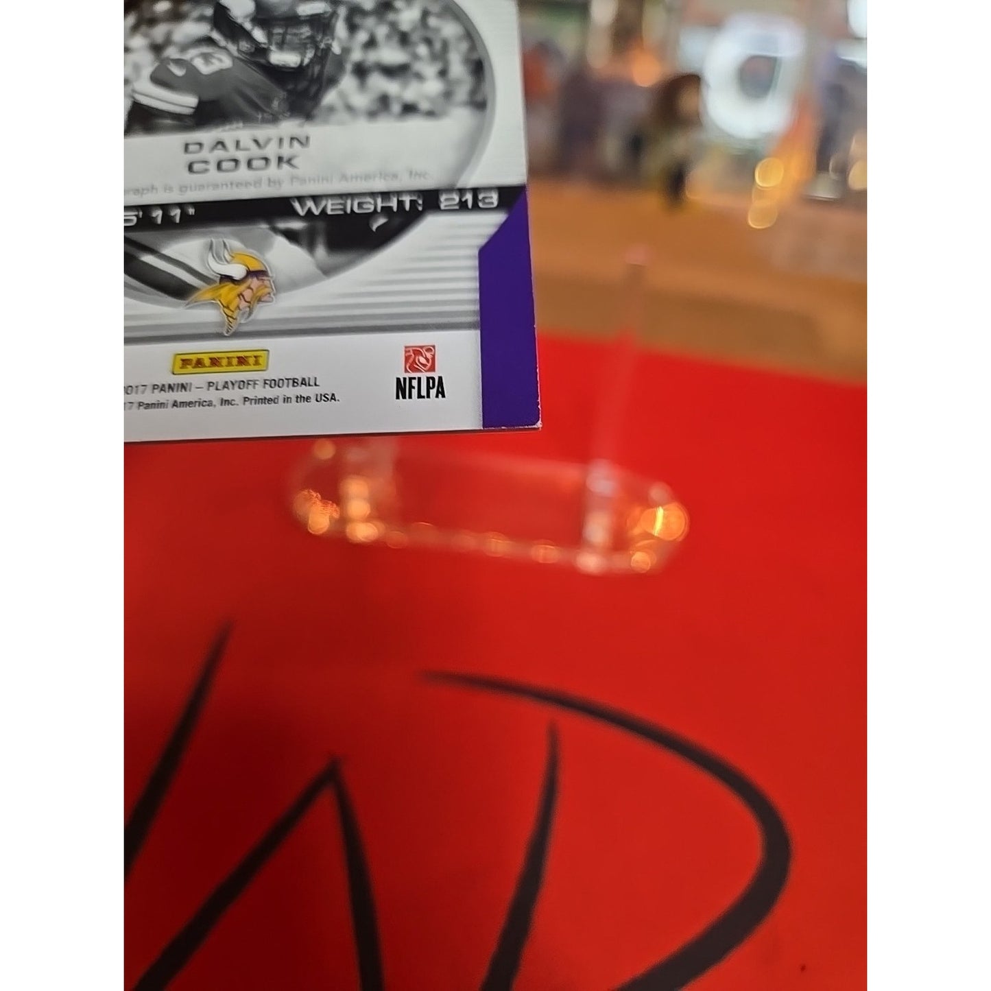 2017 Panini Playoff - Rps Autographs Dalvin Cook #RPS-DC /199 (AU, RC)
