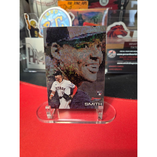 2025 Bowman’s Best Cam Smith Pixel Portraits Houston Astros
