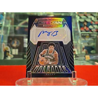 2023-24 Panini Obsidian - Volcanic Signatures MarJon Beauchamp #VS-MJB /99 (AU)