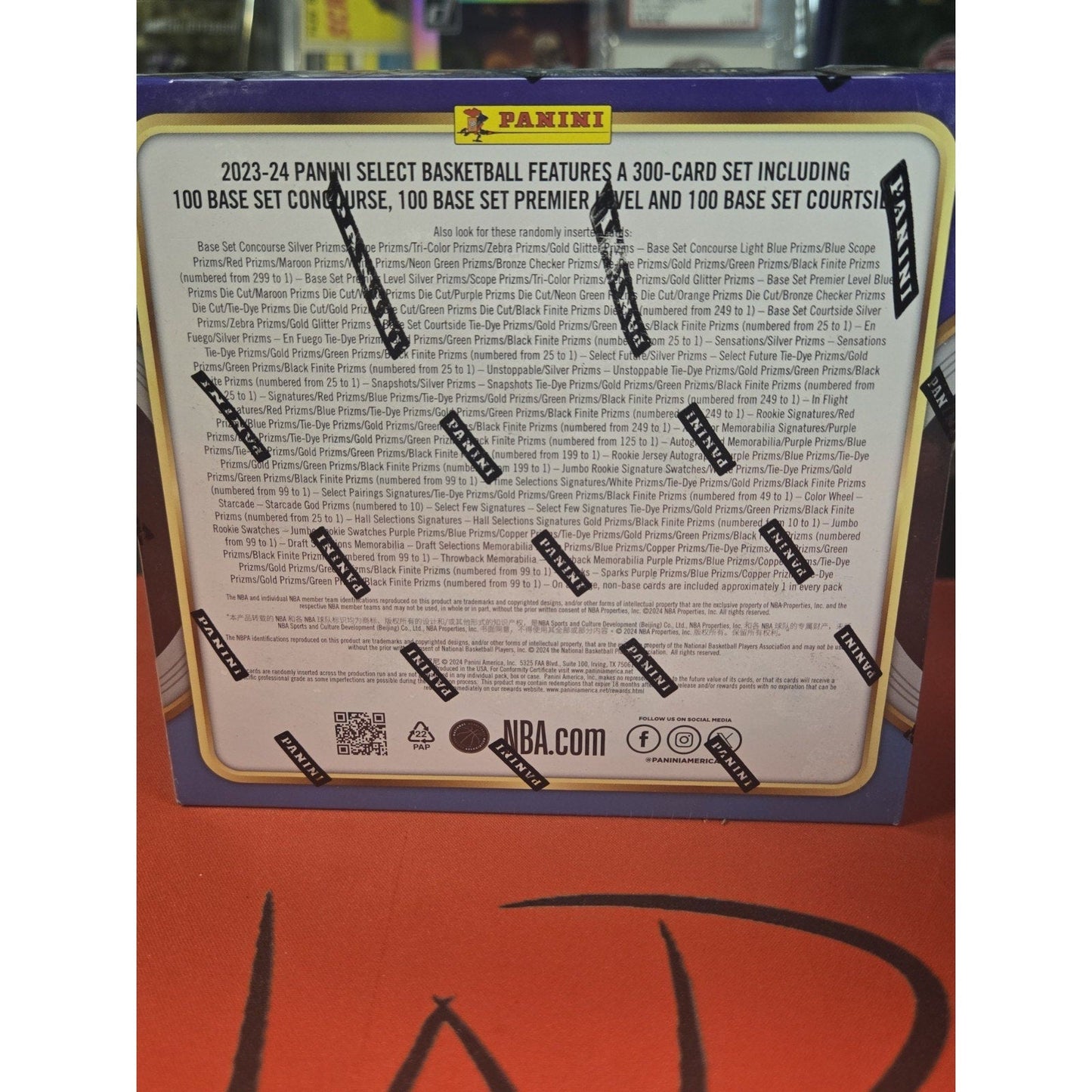 2023-24 Panini Select Basketball Factory Sealed Hobby Box