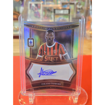 2024-25 Panini Select Serie A Fikayo Tomori Select Signature Prizm AC Milan