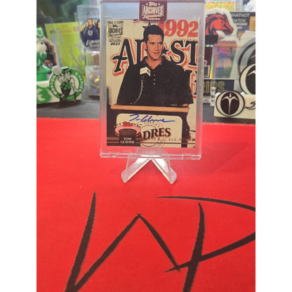 Tom Glavine 1/1 Auto 2023 Topps Archives On Card Auto