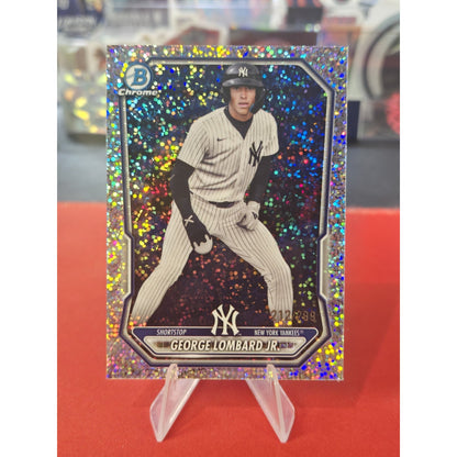 George Lombard Jr /299 Mini Diamond Refractor 2026 Bowman Yankees