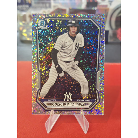 George Lombard Jr /299 Mini Diamond Refractor 2026 Bowman Yankees