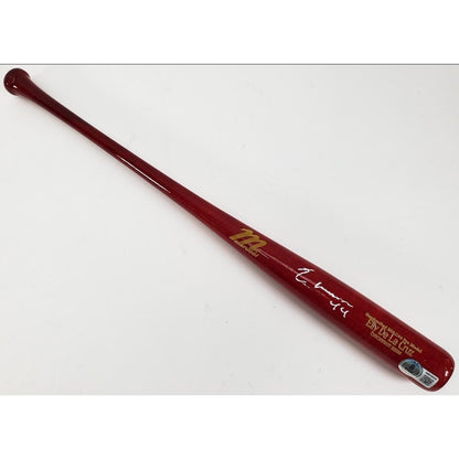 Elly De La Cruz Signed Autographed Marucci Mini Game Model Bat Beckett Witness