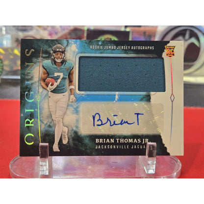 Brian Thomas Jr. Auto Rc 2024 Panini Origins - Rookie Jumbo Jersey #RJA-BTH