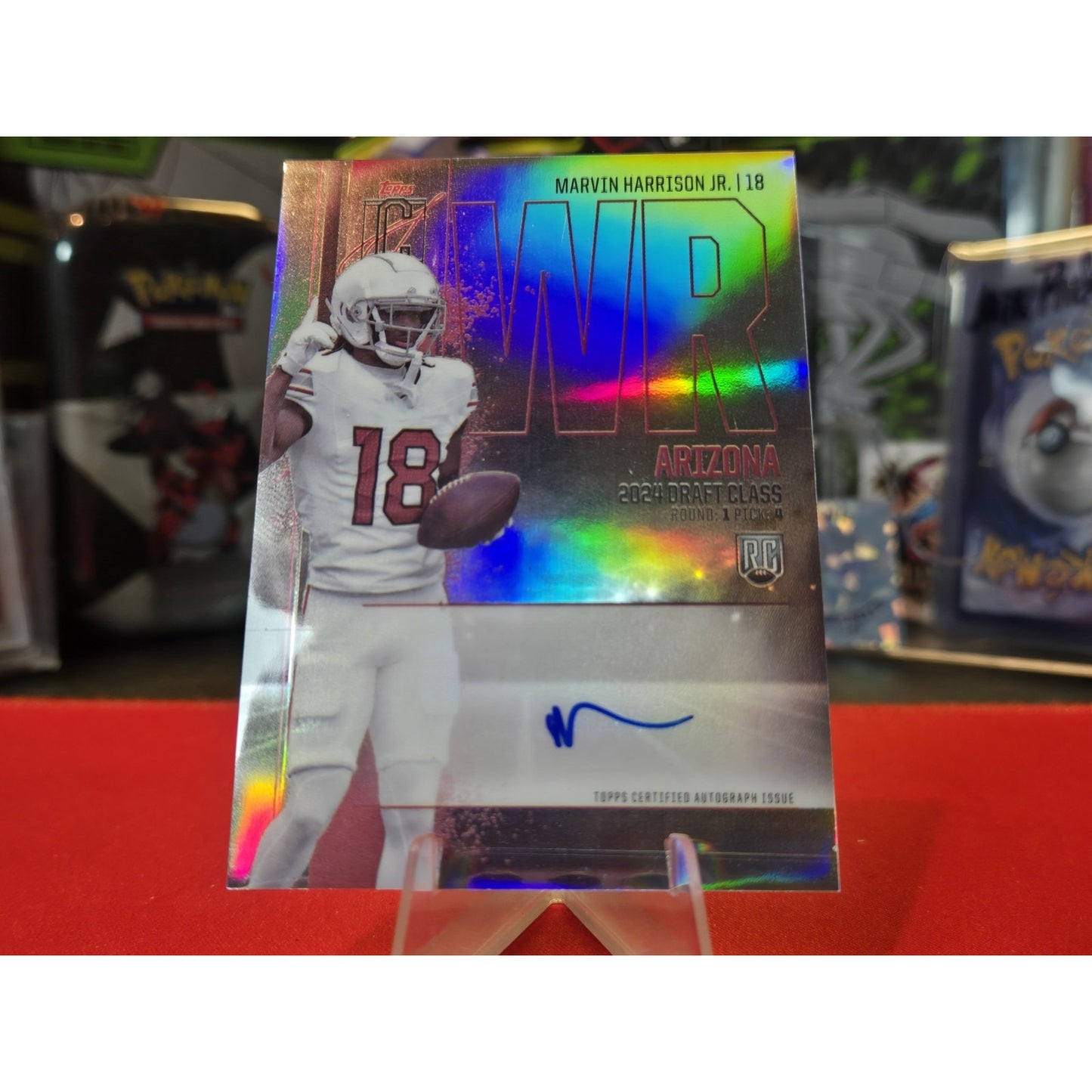 Marvin Harrison Jr 2024 Topps Signature Class - Rookie Chrome Autographs