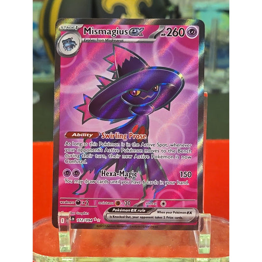 Mismagius ex 112/094 Me02: Phantasmal Flames Holo