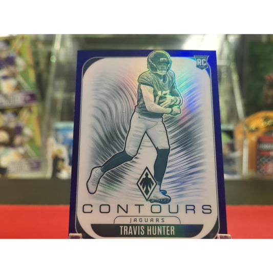Travis Hunter /199 Contours Blue 2025 Panini Phoenix