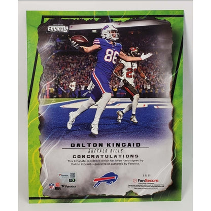 2024 Fanatocs Emanate 8x10 Dalton Kincaid Auto /99