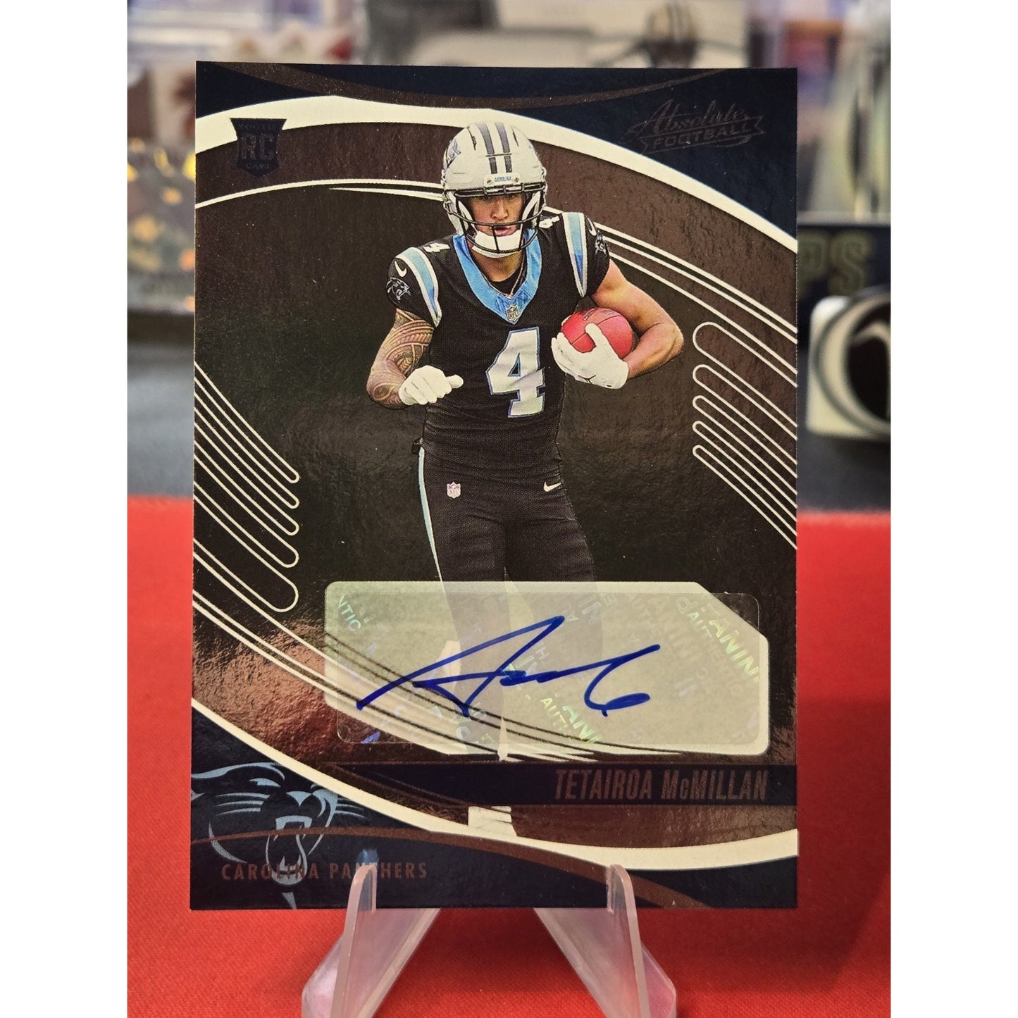 Tetairoa McMillan Rc Auto 2025 Panini Absolute - Rookies #183 Signatures