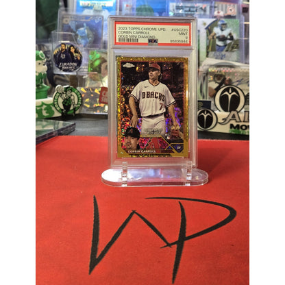 Corbin Carroll /50 Rc 2023 Topps Chrome Update Series - Rookie Debut Gold