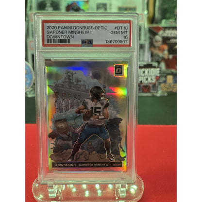 Downtown PSA 10 Gardner Minshew II -2020 Panini Donruss Optic DT-18