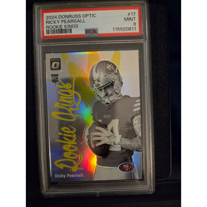 Ricky Pearsall 2024 Optic Rookie Kings Rookie RC PSA 9 Mint 49ers