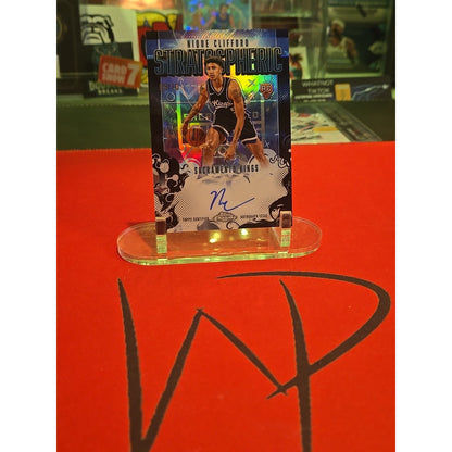 Nique Clifford /10 Rc Black Refractor Auto 2025-26 Topps Chrome #SMR-NC