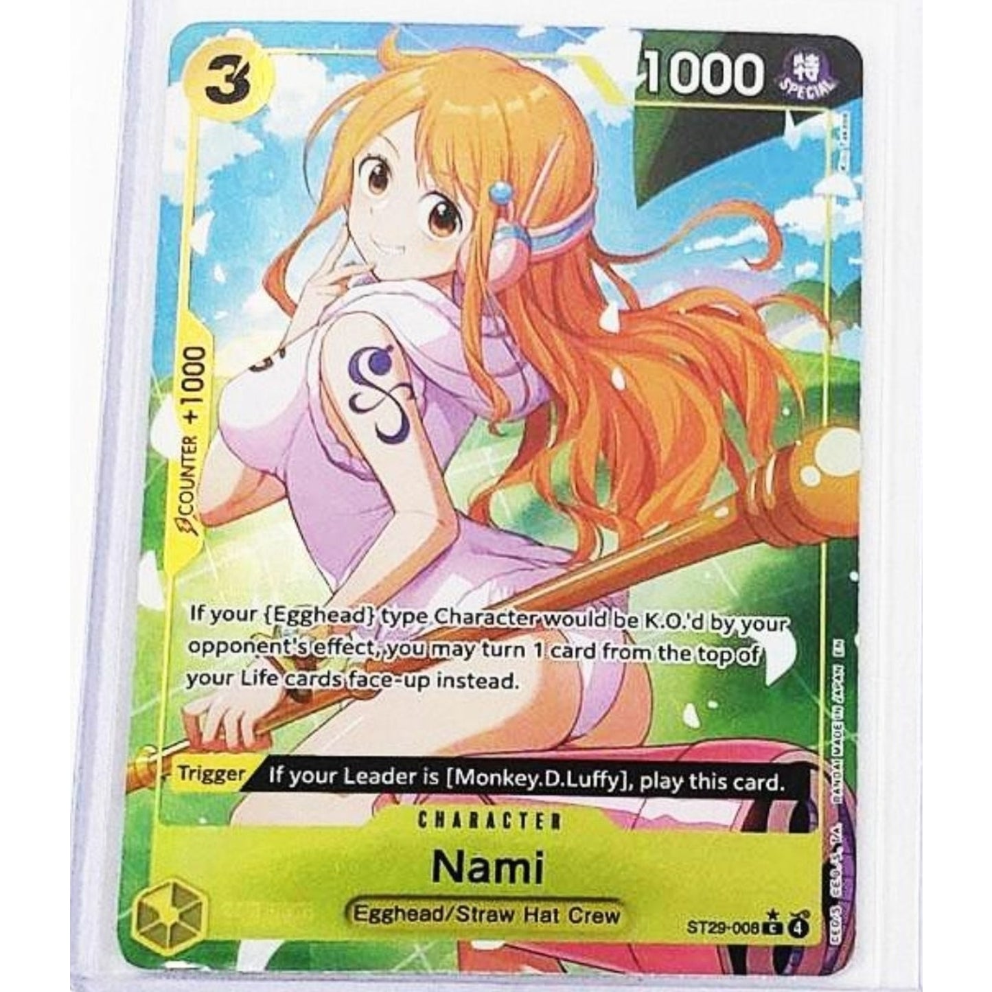 Nami (Full Art) ST29-008 Starter Deck 29: Egghead Foil