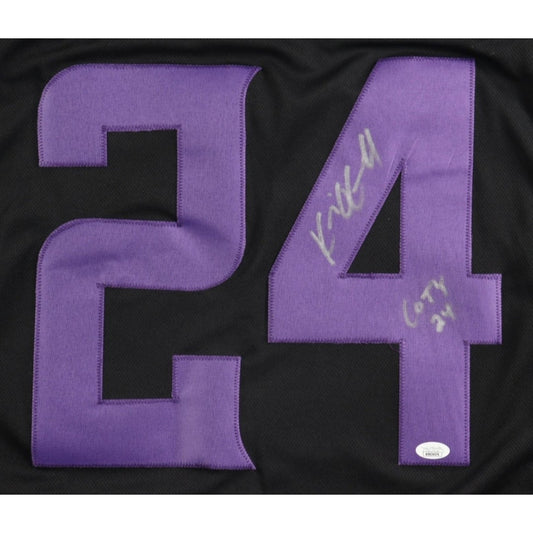 Kevin O'Connell Signed Minnesota Vikings Jersey Inscribed "COTY 24" (JSA)