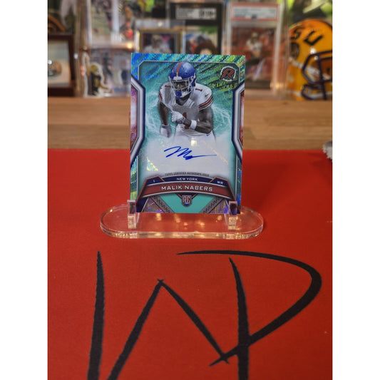 Malik Nabers /249 Auto 2024 Topps Resurgence - Rookie Signatures #RRS-MN