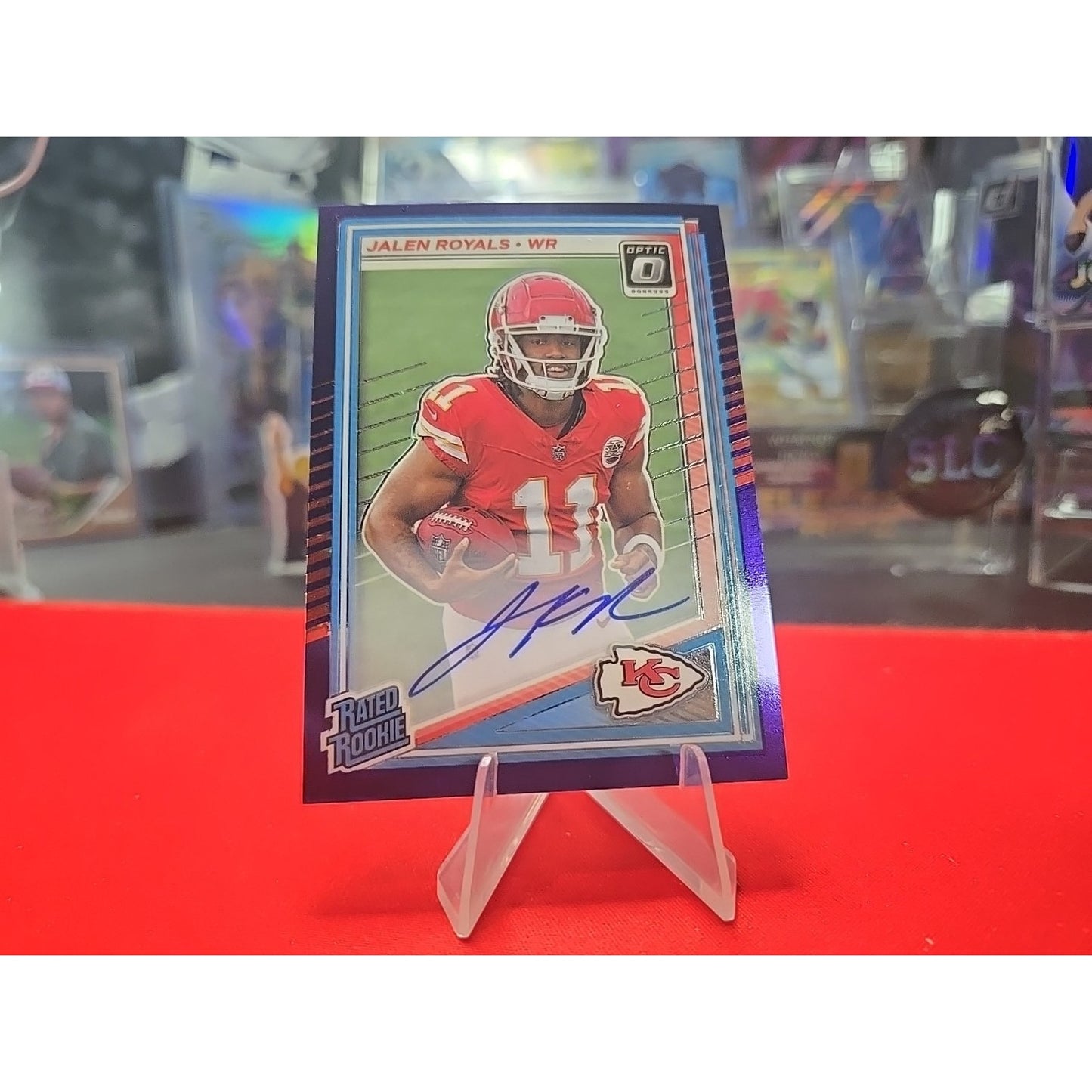 2025 Donruss Optic Rated Rookie Jalen Royals Auto /42