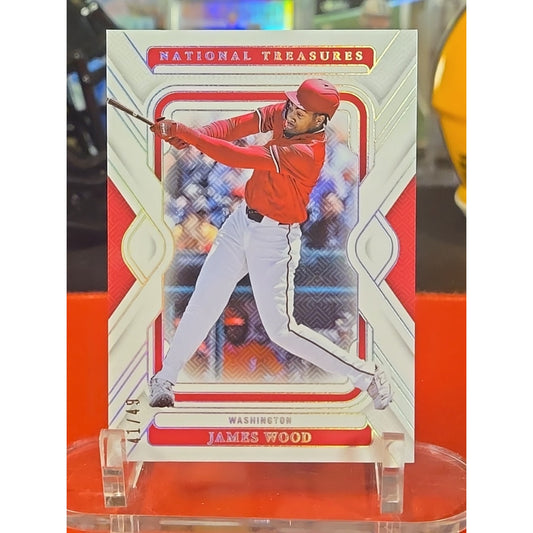 James Wood /49 Holo Silver 2025 Panini National Treasures