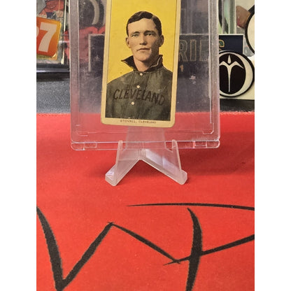 George Stovall 1909-11 T206 - 150 Back (RC) Possible Marking On Number