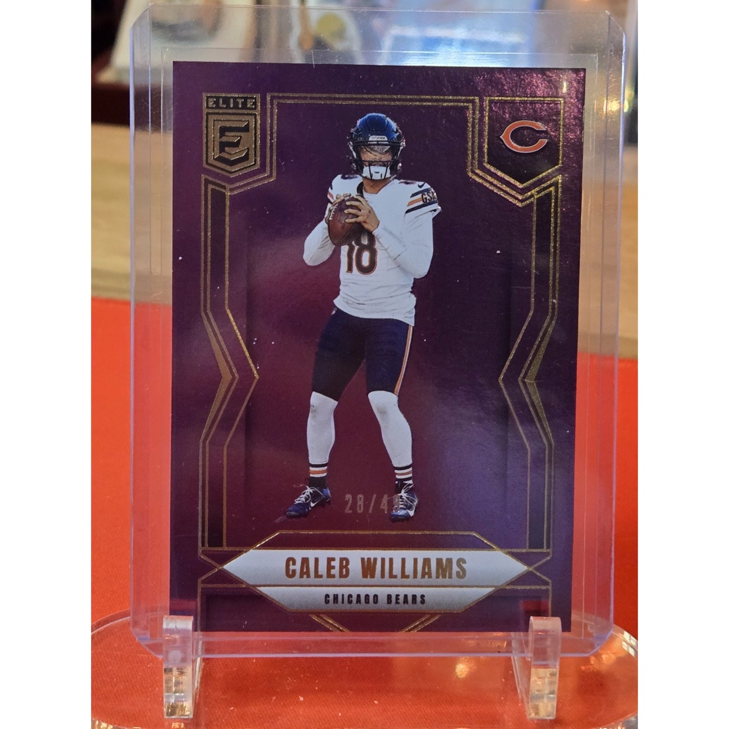 2025 Panini Donruss Elite - Caleb Williams #99 Purple /49